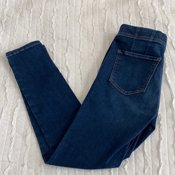Free People High Waist Pull On Skinny Jeans - Picture 10 of 10